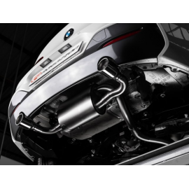 Silencieux d'échappement arrière en inox BMW Serie 1 F20 116i (80kW - B38) 2015 - 2019