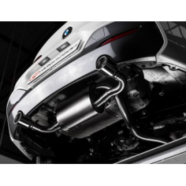 Silencieux d'échappement arrière en inox BMW Serie 1 F21 118i (100kW - B38) 2015 - Aujourd’hui