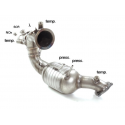 Tube suppression catalyseur + FAP en inox AUDI A7 (Typ 4G) 3.0TDi V6 Quattro (160kW) 2014-2017