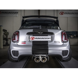 Silencieux arrière en inox Mini F56 JCW 2.0 (170kW) 2014 - 2018