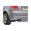 Échappement arrière en inox Ragazzon Audi A3 1.9TDI (77KW) - 2.0TDI (100/103KW) 05/2003 - 08/2012