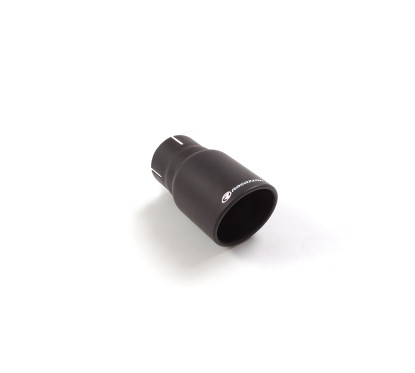 Sortie D’échappement Ronde 80mm Diamètre Intérieur 50,5mm Sport Line Black