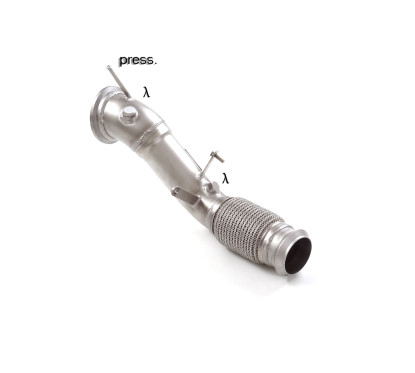 Tube suppression catalyseur Bmw série3 G20 (sedan) 320i (135kw) 2019 - Aujourd'hui