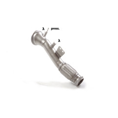 Tube suppression catalyseur en inox BMW Serie3 G20(Sedan) M340i xDrive (275kW) 2019 - Aujourd'hui