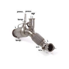 Catalyseur sport + Tube suppression FAP en inox BMW Série3 G20 (Sedan) 330d xDrive (195kW) 2019 - 11/2020