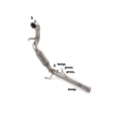 Tube suppression catalyseur avec filtre à particules Cupra leon (kl) 2020 1.4 e-hybrid (110kw) 2021 - Aujourd'hui