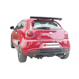 Silencieux duplex Alfa Romeo MiTo(955) 1.4 (58KW) 09/2008 - 2013