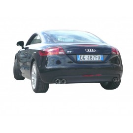 Échappement arrière duplex 2 sorties 80mm AUDI TT COUPÉ 1.8TFSI (118KW) 2008 - 2014