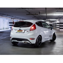 Silencieux arrière en inox 2 sorties rondes 80mm FORD FIESTA ST 1.6I ECOBOOST (134KW) 2013 - AUJOURD'HUI