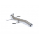 Tube de remplacement (2°) catalyseur + tube de remplacement FAP OPEL MOKKA 1.7 CDTI (96KW) 2012 - 2015