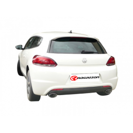 Silencieux arrière duplex en inox Volkswagen Scirocco(1K8) 1.4TSI (90KW) 2008 - 2014