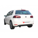 Tube arrière Groupe N en inox VOLKSWAGEN GOLF VI 1.6TDI DPF (77KW) 2009 - 2013