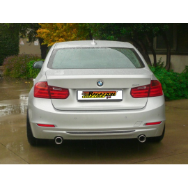 Silencieux arrière duplex  en inox BMW Série 3 F30(SEDAN) 318D - 318D XDRIVE (105KW) 02/2012 - 2015