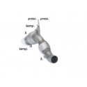 Catalyseur groupe N + tube remplacement FAP  en inox BMW Série 3 F31(TOURING) 330D - 330D XDRIVE (190KW) 2012 - Aujourd'hui