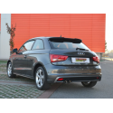 Silencieux arrière en inox 2 sorties rondes 80mm Audi A1 1.4TSI (136KW) 2010 - 2014