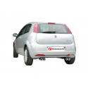 Échappement arrière duplex Fiat Grande Punto 1.3 MULTIJET 16V (55/66KW) 09/2005- + Punto EVO (55/66/70KW) 10/2009 - 2012