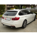 Silencieux arrière en inox BMW Série 3 F31(TOURING) 320D - 320D XDRIVE (140KW - B47) 2015 - Aujourd'hui