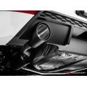 Pot d'échappement arrière en inox sortie Carbon Shot Seat Ibiza MK5 (6F) 1.0TSI (85KW) FR 2017 - 11/2020